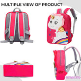 Kindergarten Cute Cartoon Kids School Bag for Boys and Girls (Pink)